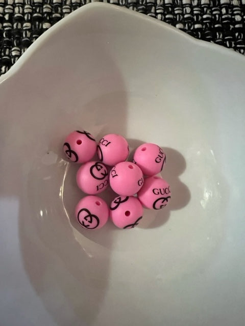 15mm SILICONE BEADS G'S