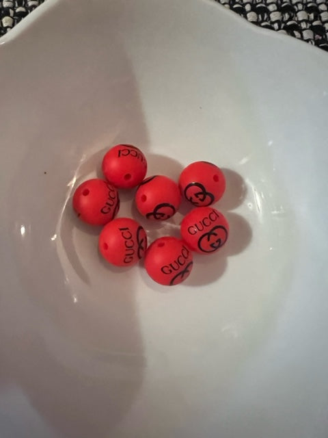 15mm SILICONE BEADS G'S