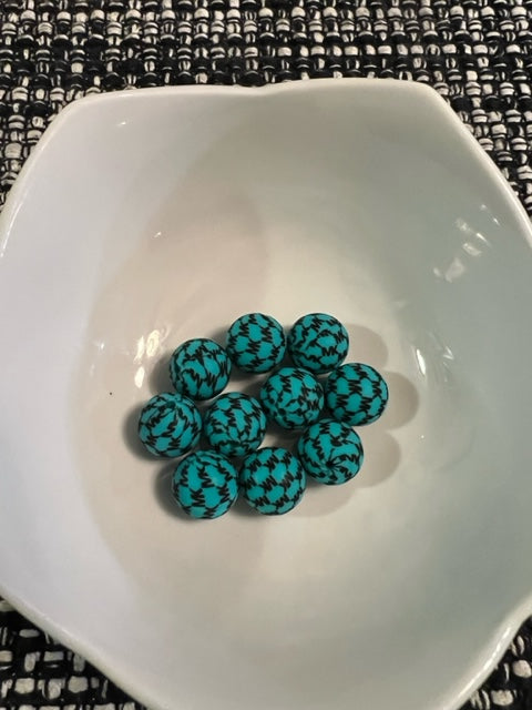 15mm SILICONE BEADS MK'S OLDER STYLE
