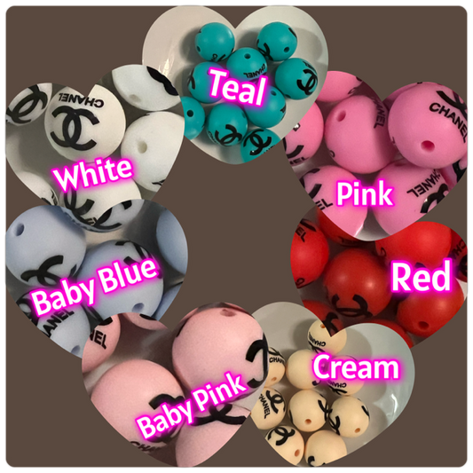 15mm SILICONE BEADS C'S