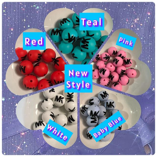 15mm SILICONE BEADS M'S NEW STYLE