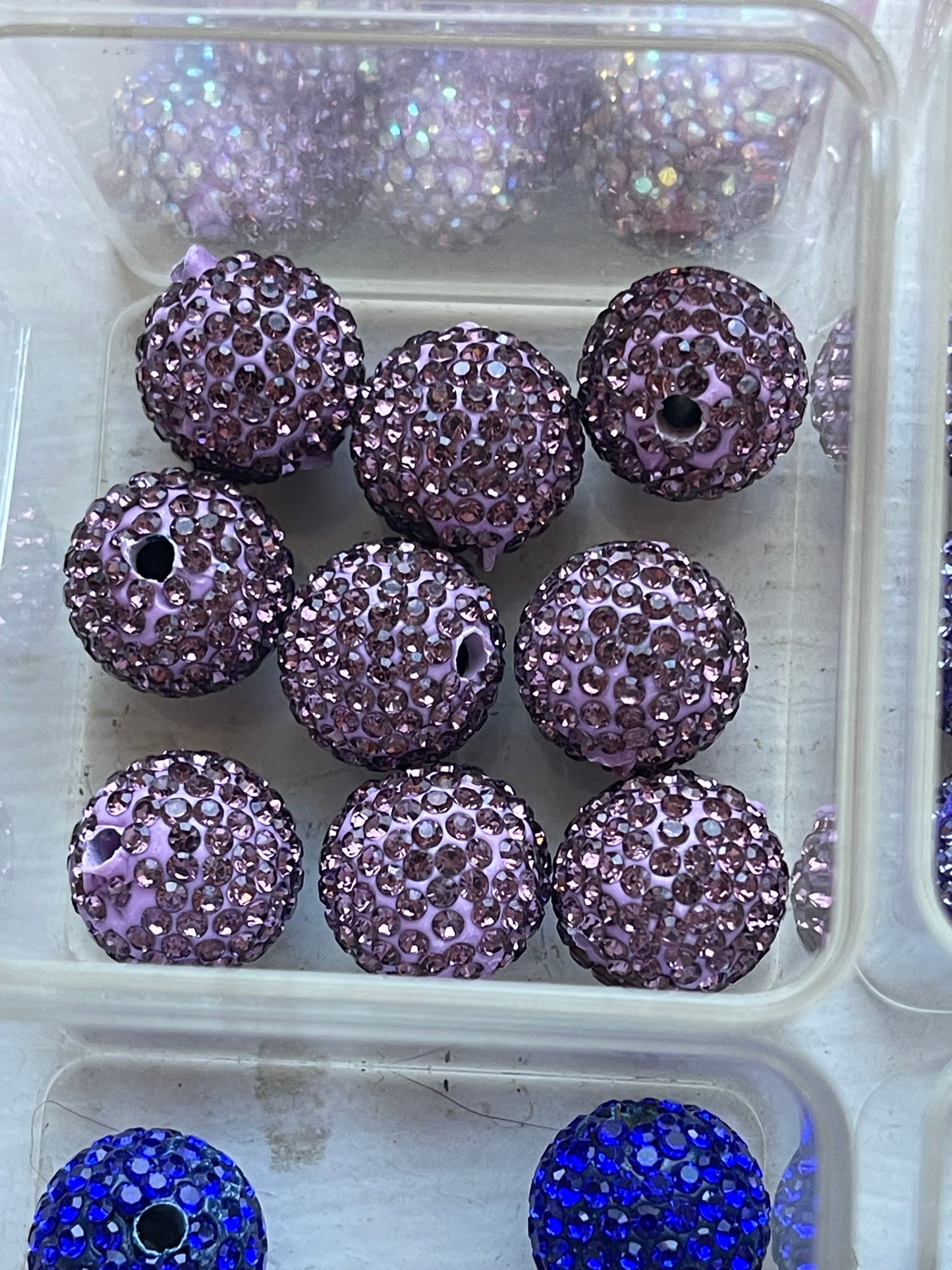 16mm RHINESTONE BEAD (37 OPTIONS)