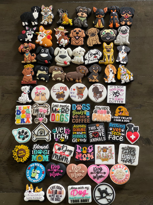 SILICONE FOCAL- Dog Theme (68 Options & Discount Scoops)