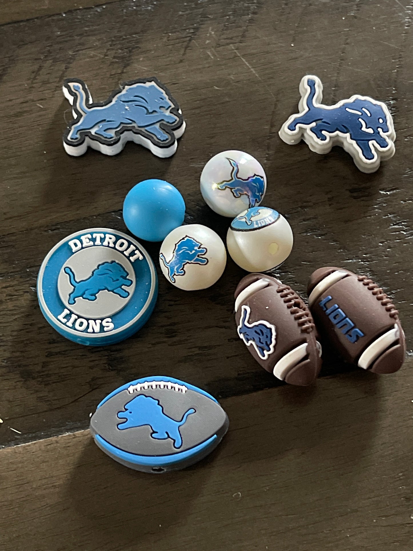 SILICONE FOCAL- Sports-Lions/Pistons