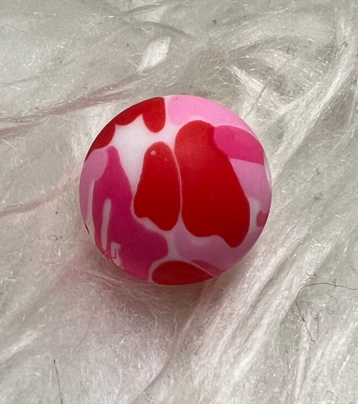 15mm SILICONE BEAD - PRINTED (21 Options)