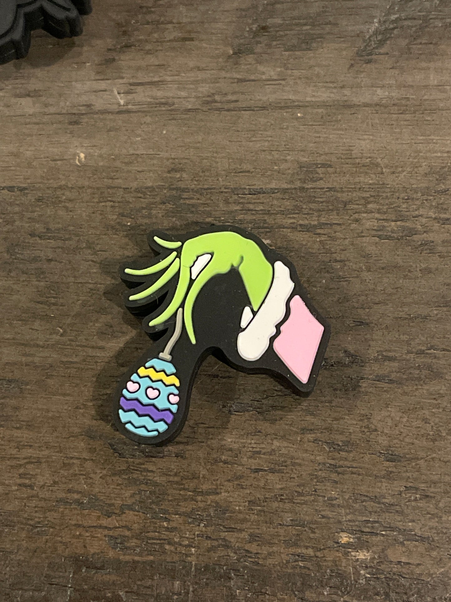 SILICONE FOCAL- Easter Grinch (2 Options)