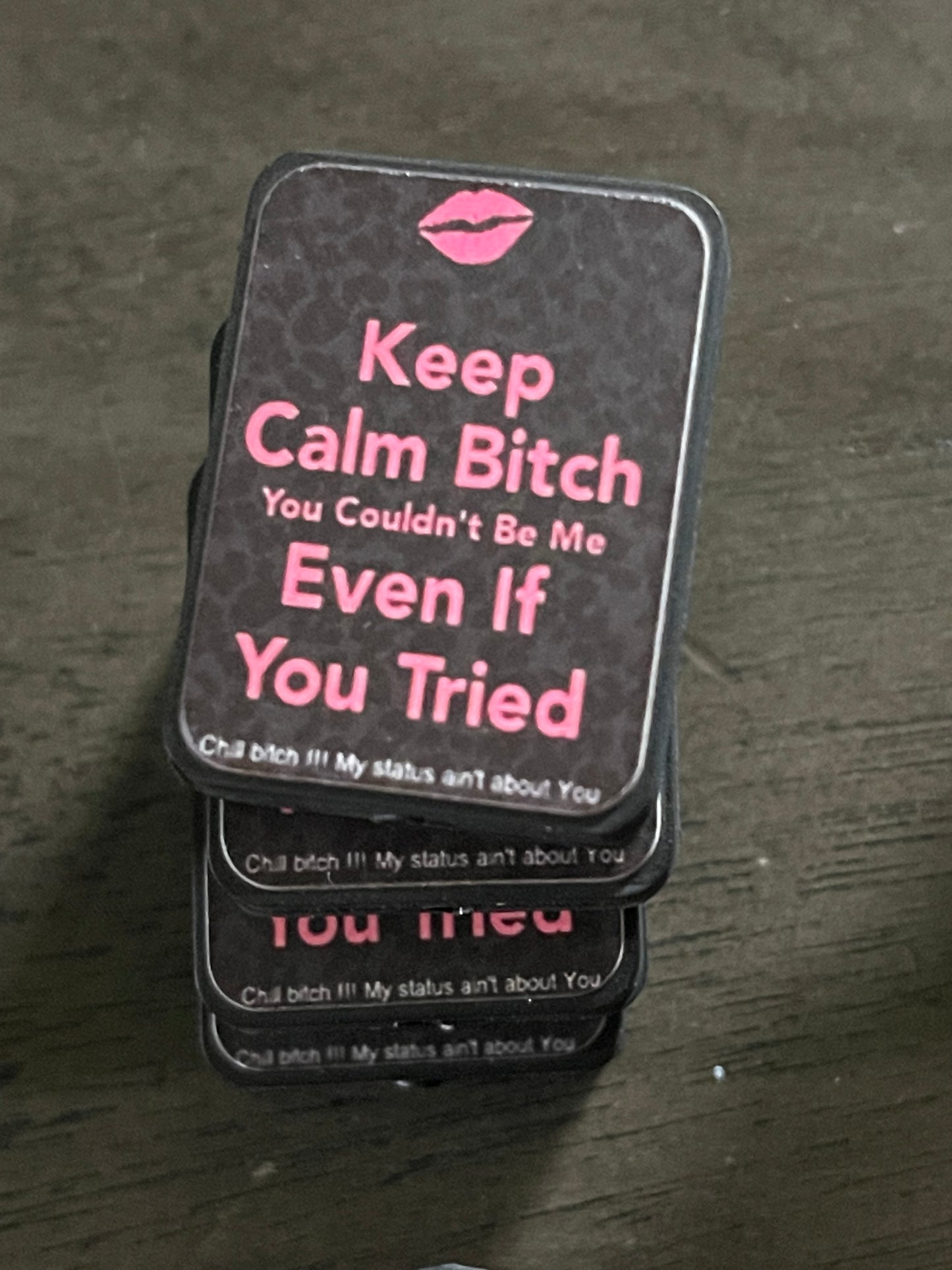 SILICONE FOCAL- New Adult Sarcasm (26 options)