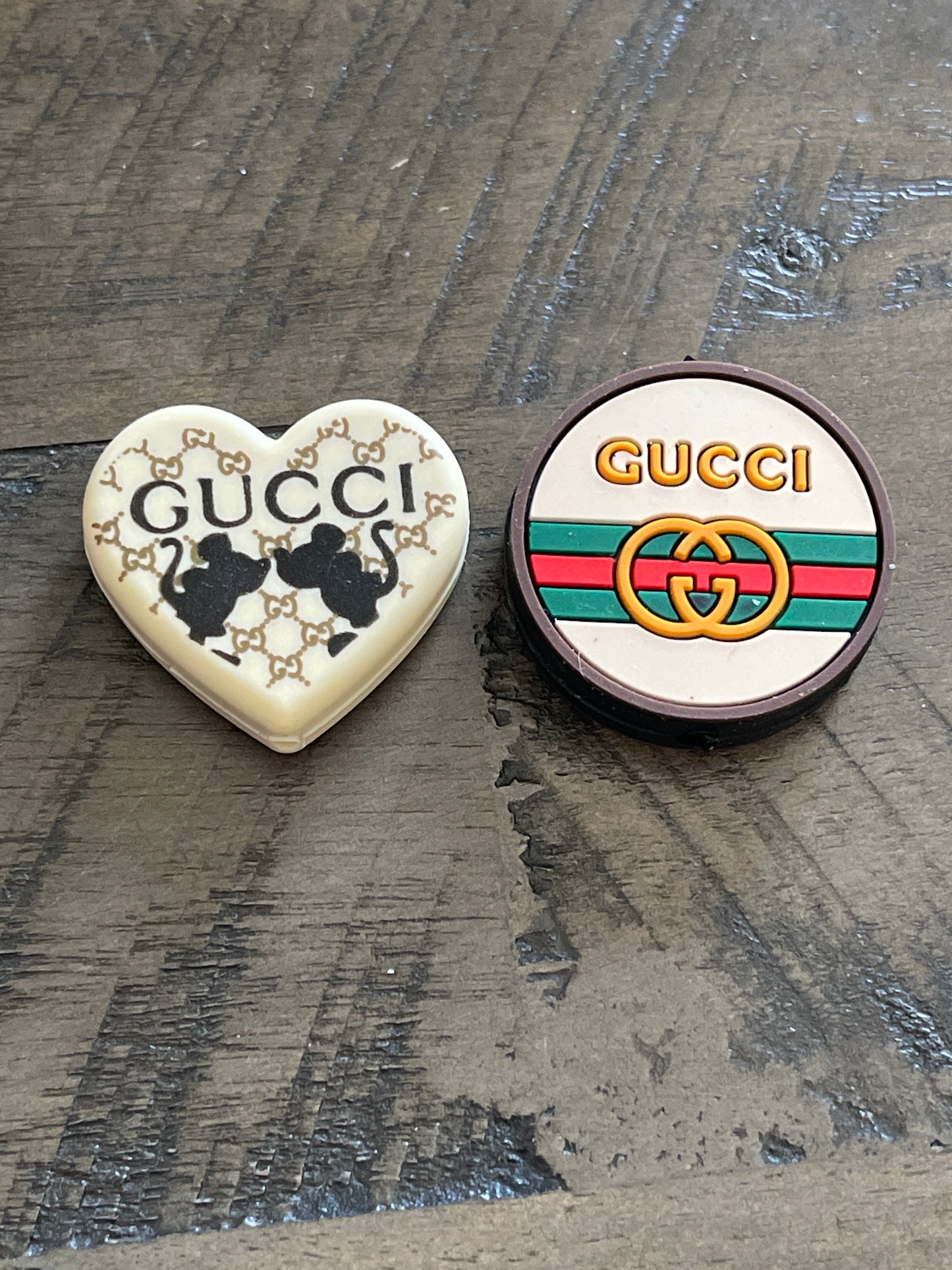 SILICONE FOCAL- Heart and Round G’s
