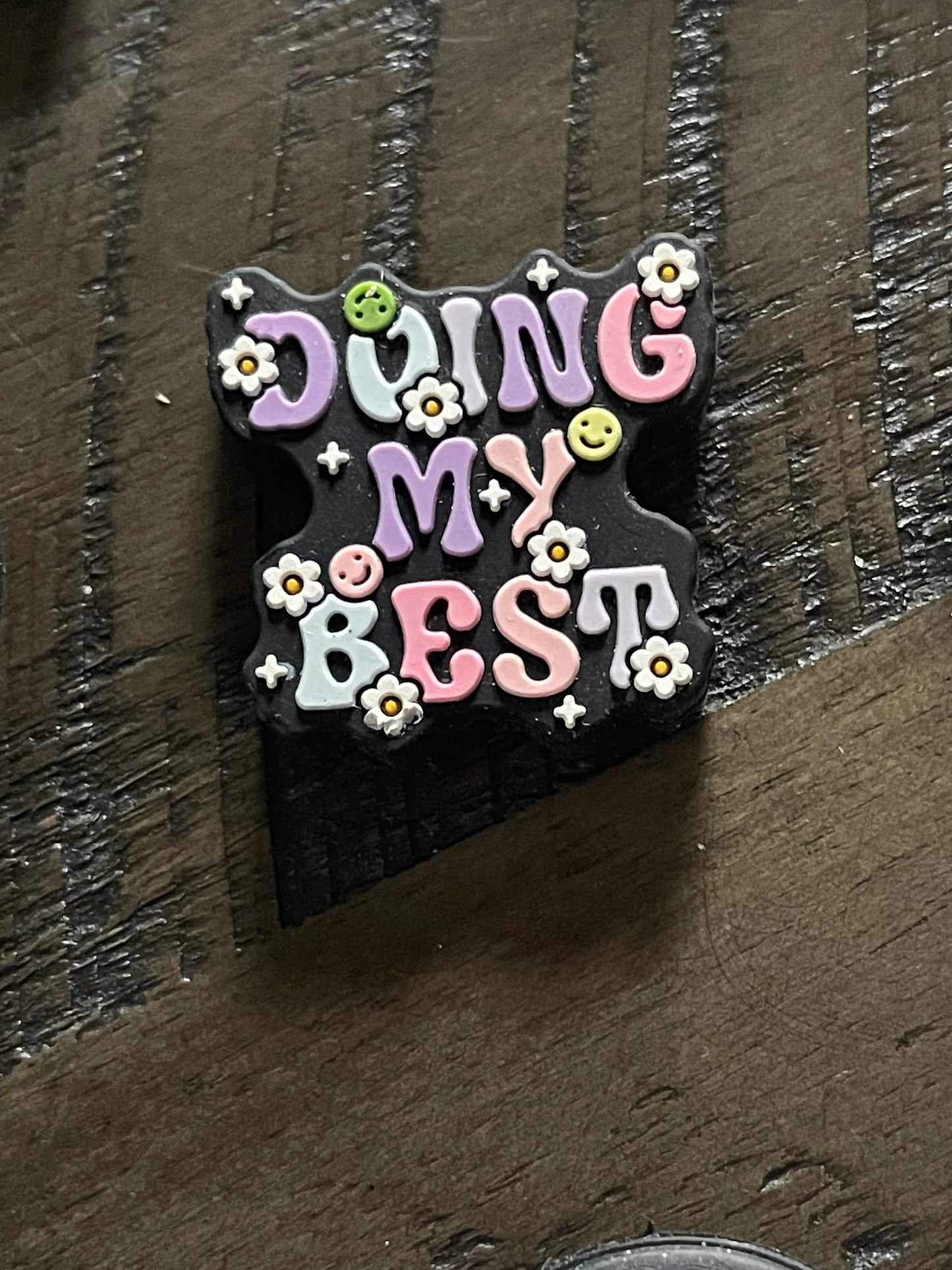 SILICONE FOCAL - Love/Happy Theme-Low Inventory Clearance)