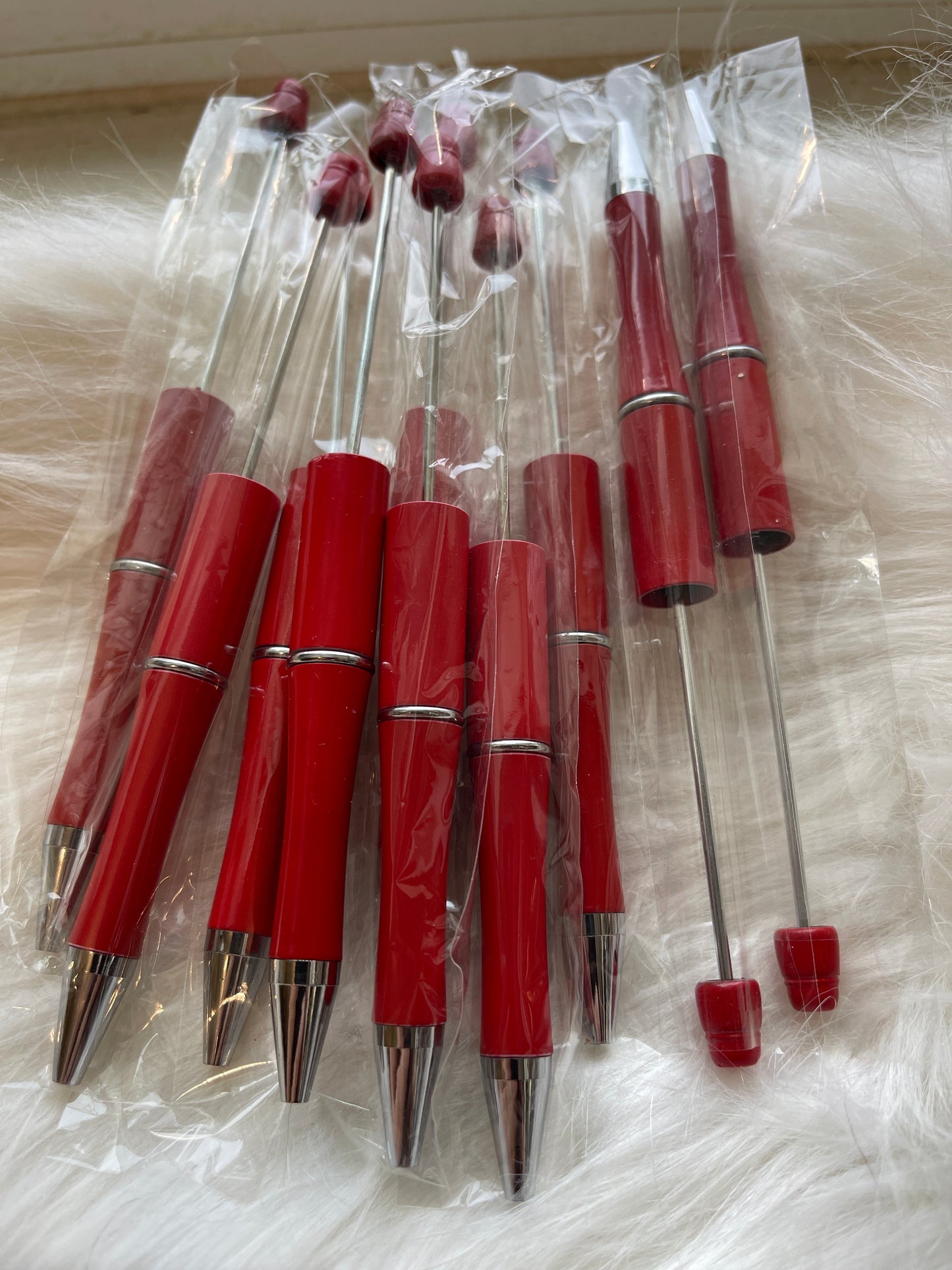 PEN BLANK Cherry Red (quantity discount available)