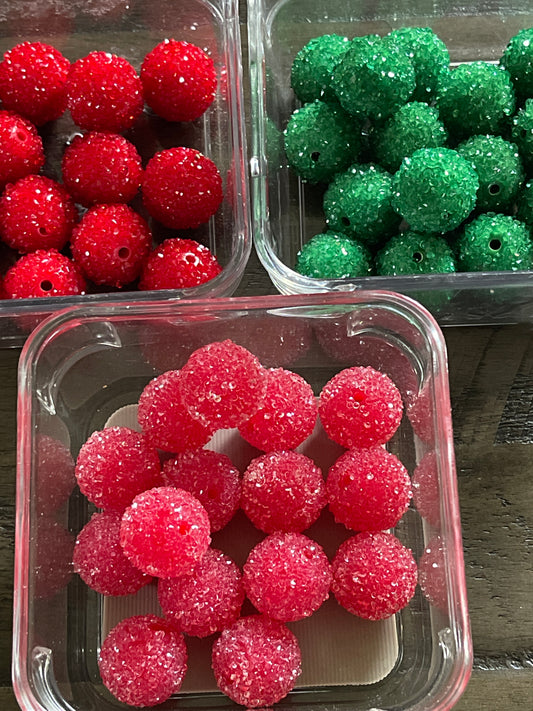 20mm Sugar Beads (2 Options)