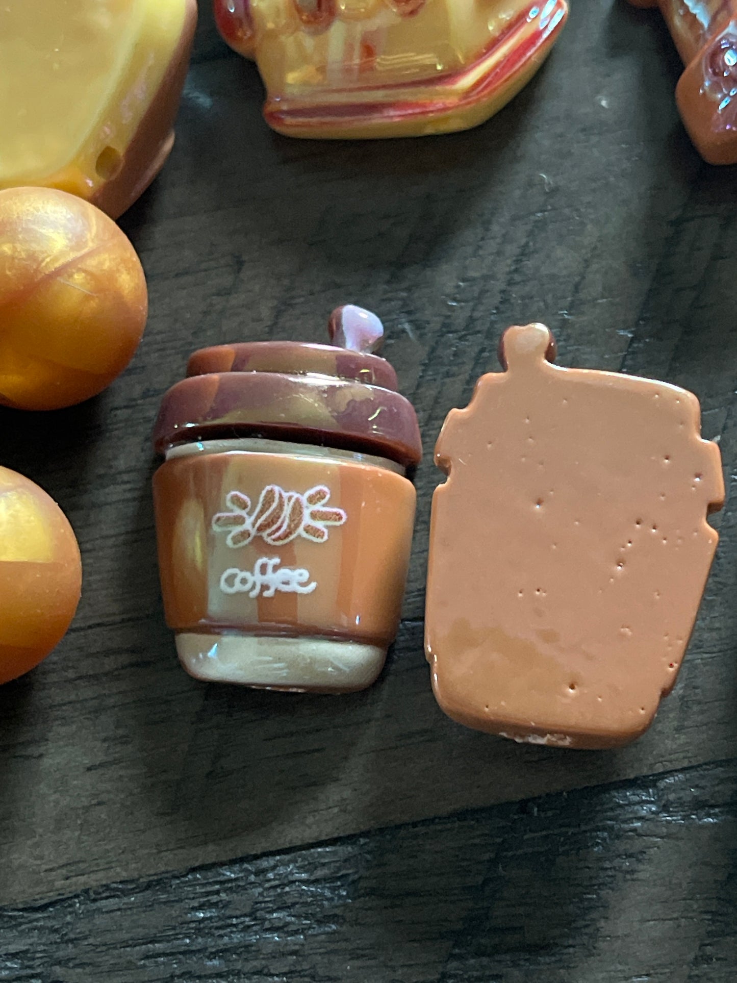 ACRYLIC FOCAL-FLAT-Coffee Theme