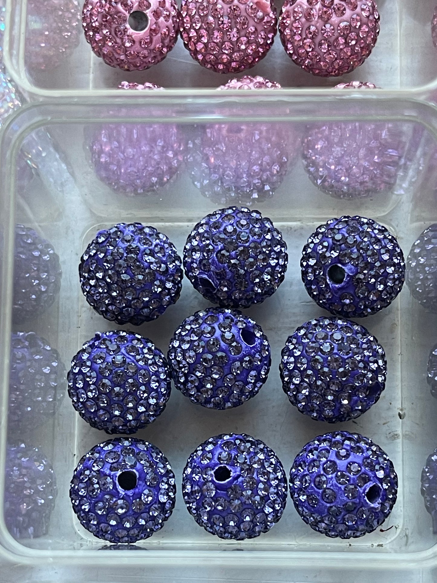 16mm RHINESTONE BEAD (37 OPTIONS)