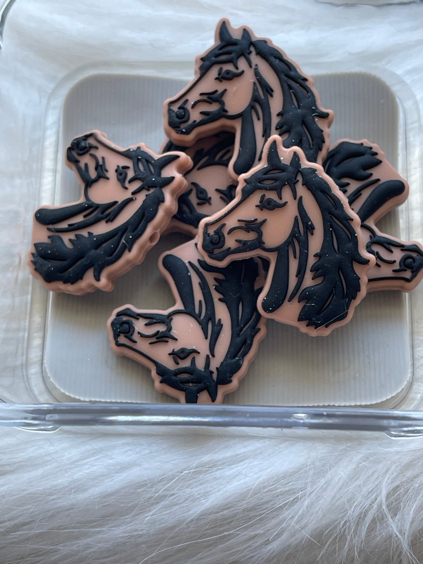 SILICONE FOCAL- Horse Head (3 Options)