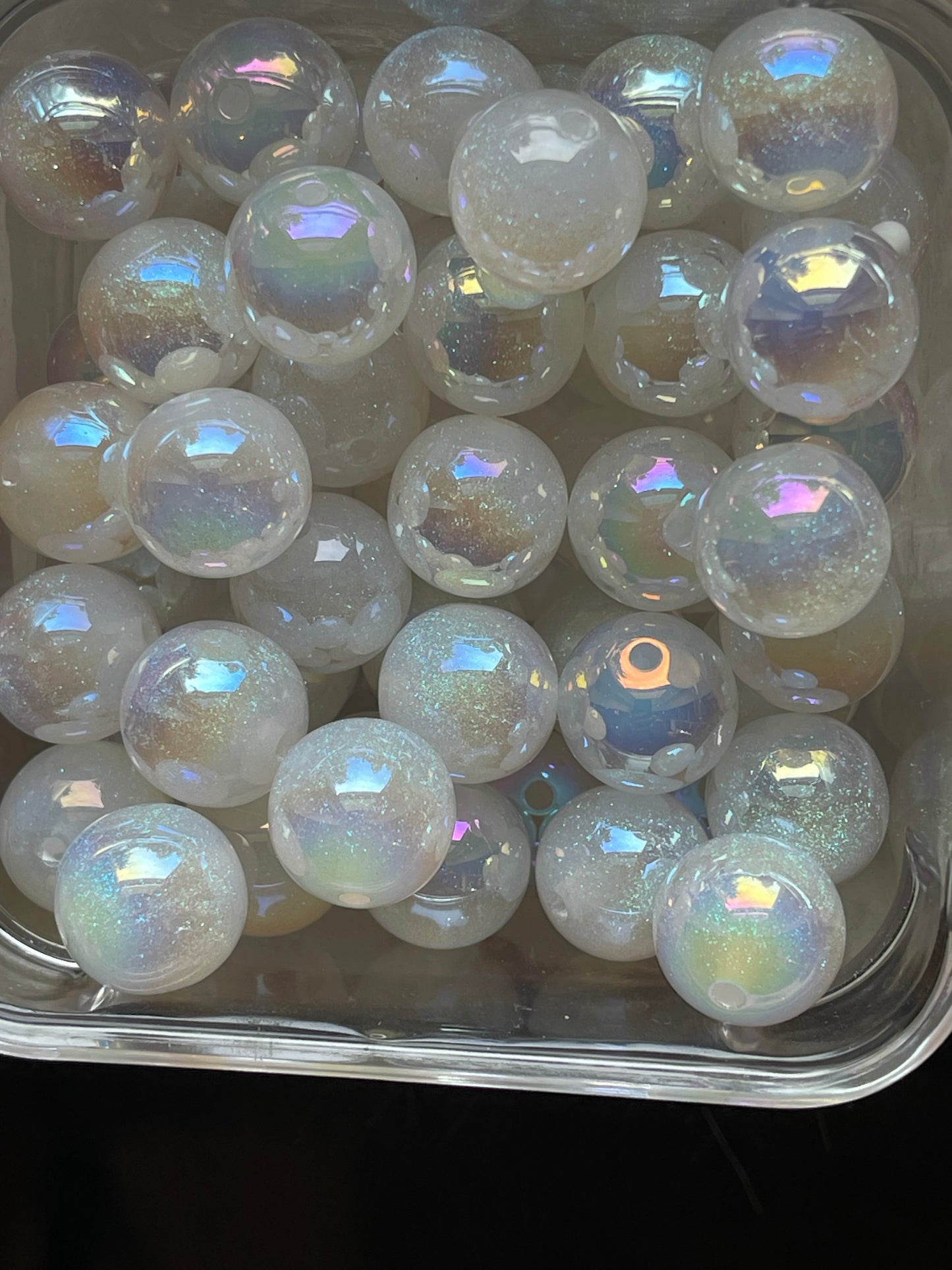 16mm ACRYLIC GLITTERS (13 OPTIONS)