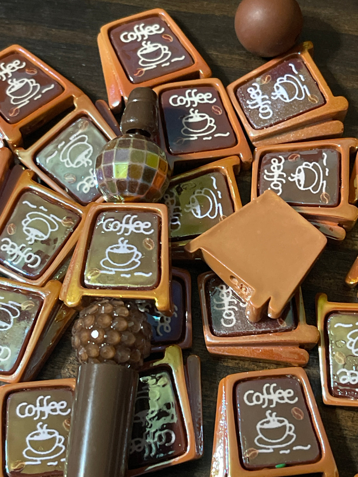 ACRYLIC FOCAL-FLAT-Coffee Theme