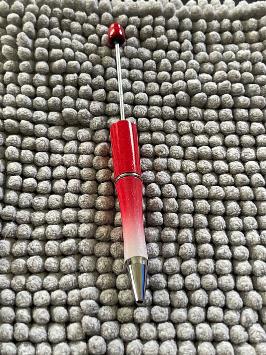 PEN BLANK Red Glitter Ombre