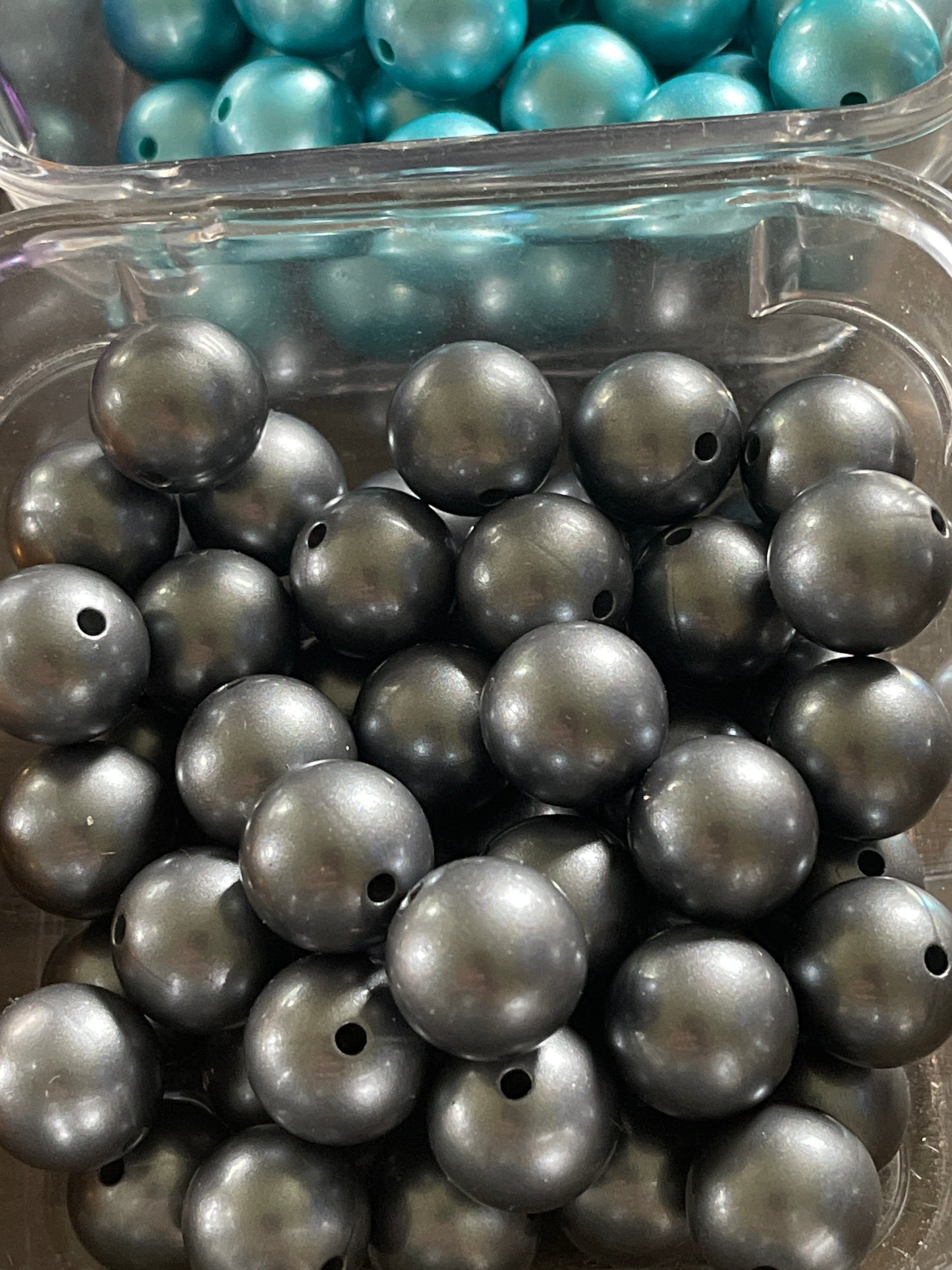 15mm SILICONE BEADS- SWIRLy Marble (16 Options)