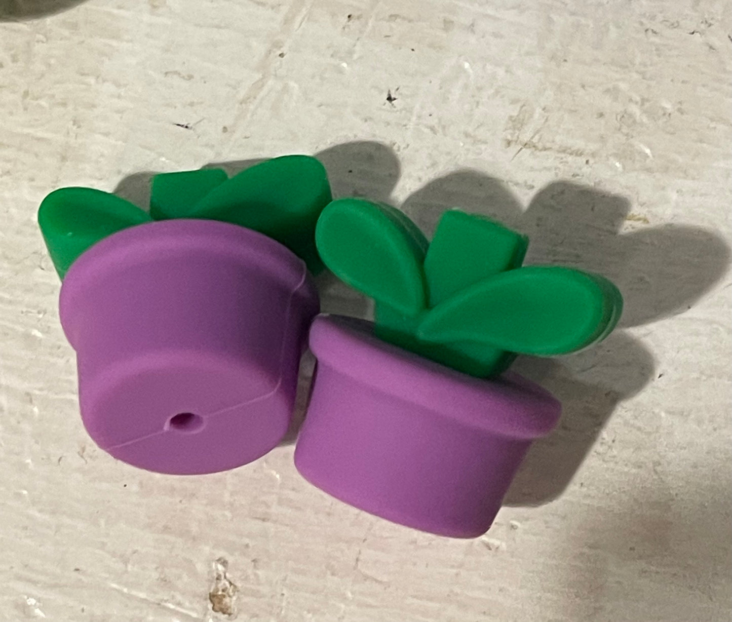 SILICONE FOCAL - Flower Pot-NO FLOWER (10 options)