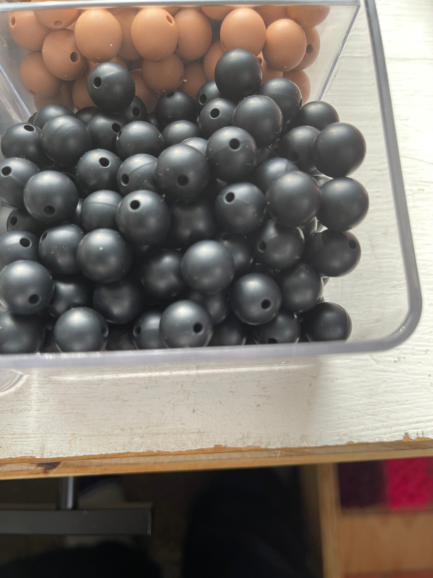 12mm SILICONE BEADS (Multiple Color Variations)