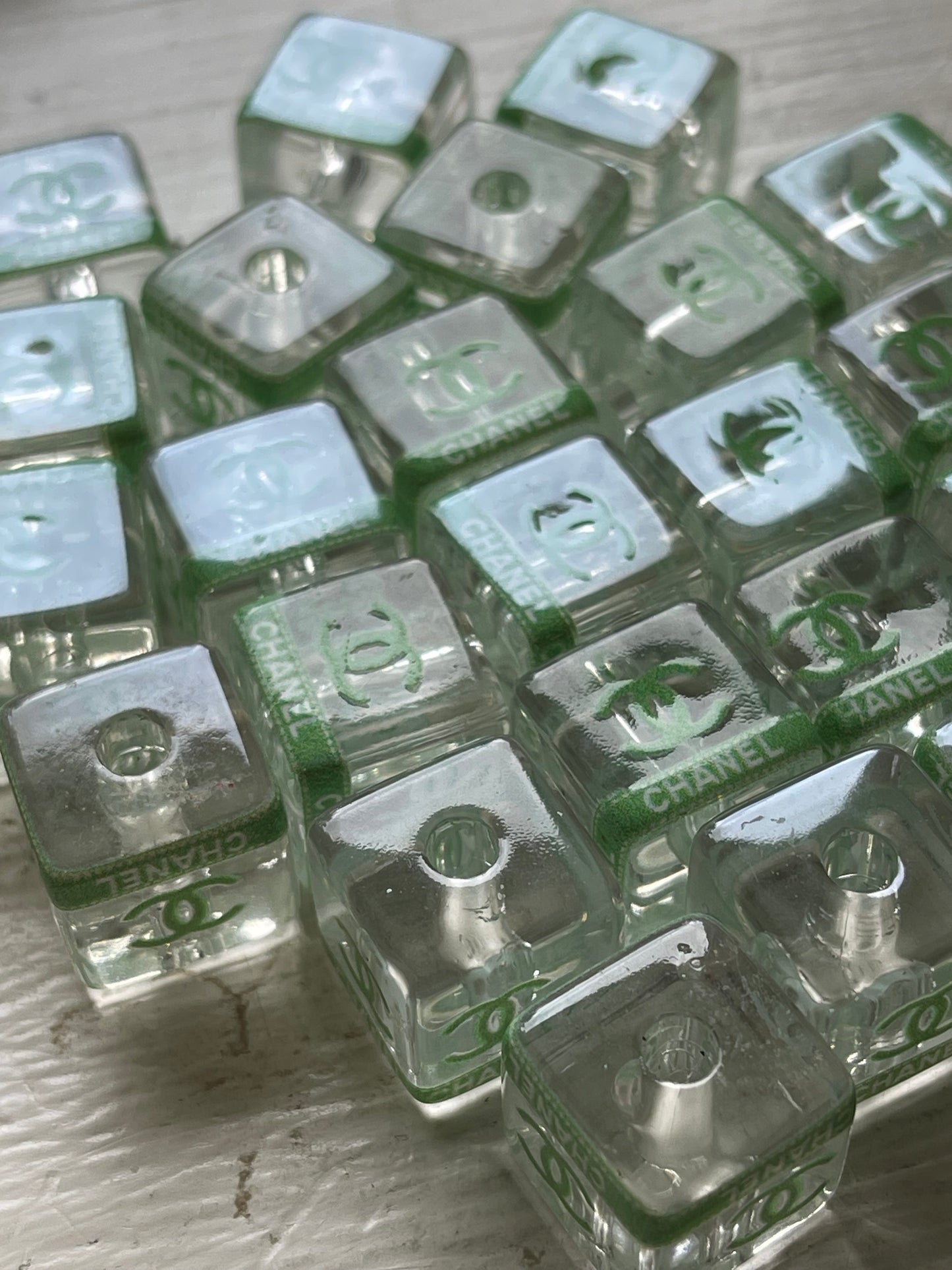 15mm CUBES- Designer inspired (14 OPTIONS)