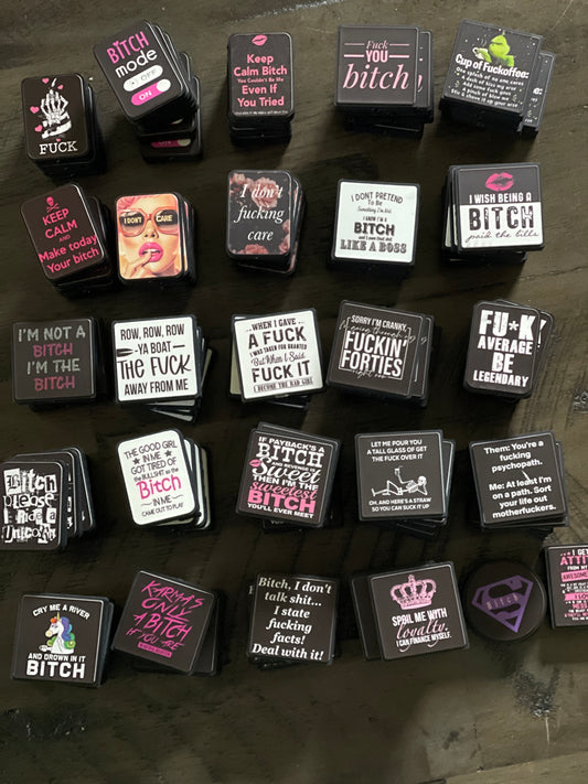 SILICONE FOCAL- New Adult Sarcasm (26 options)