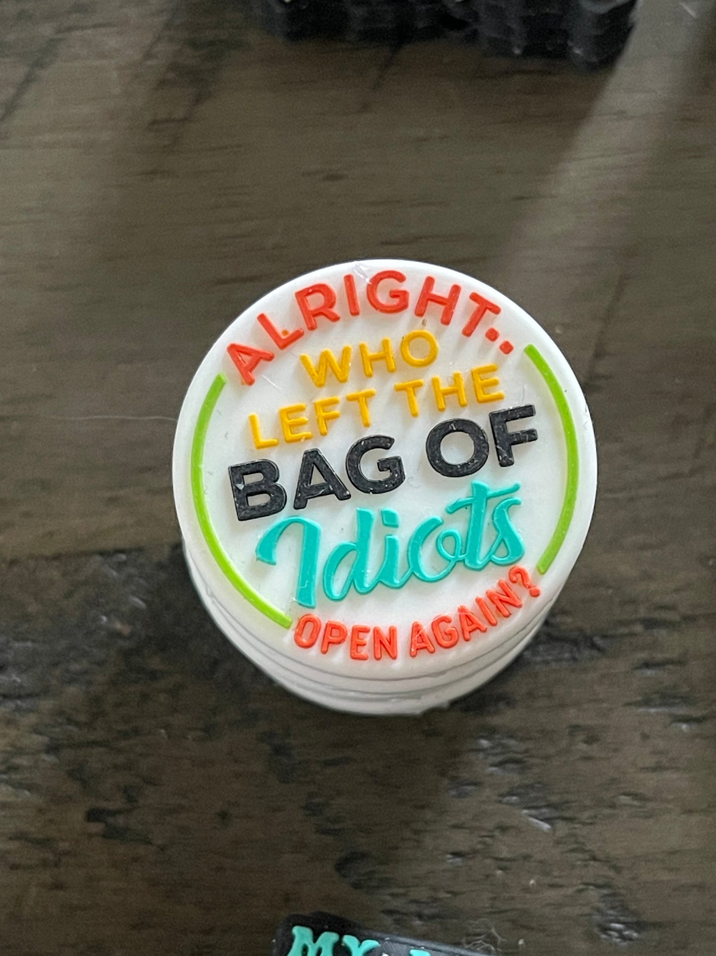 SILICONE FOCAL - Adult/Sarcasm/Swear Theme