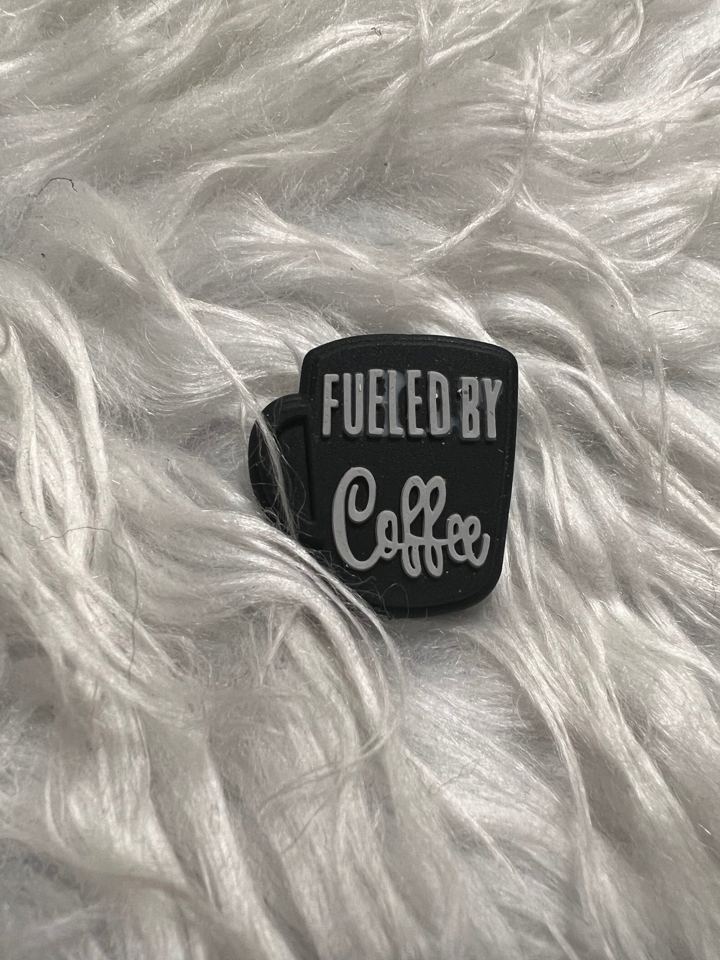 SILICONE FOCALS- Fueled by Coffee Mug (4 COLOR OPTIONS)