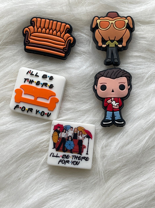 SILICONE FOCAL - FRIENDS- I’ll be there for you(6 Options)