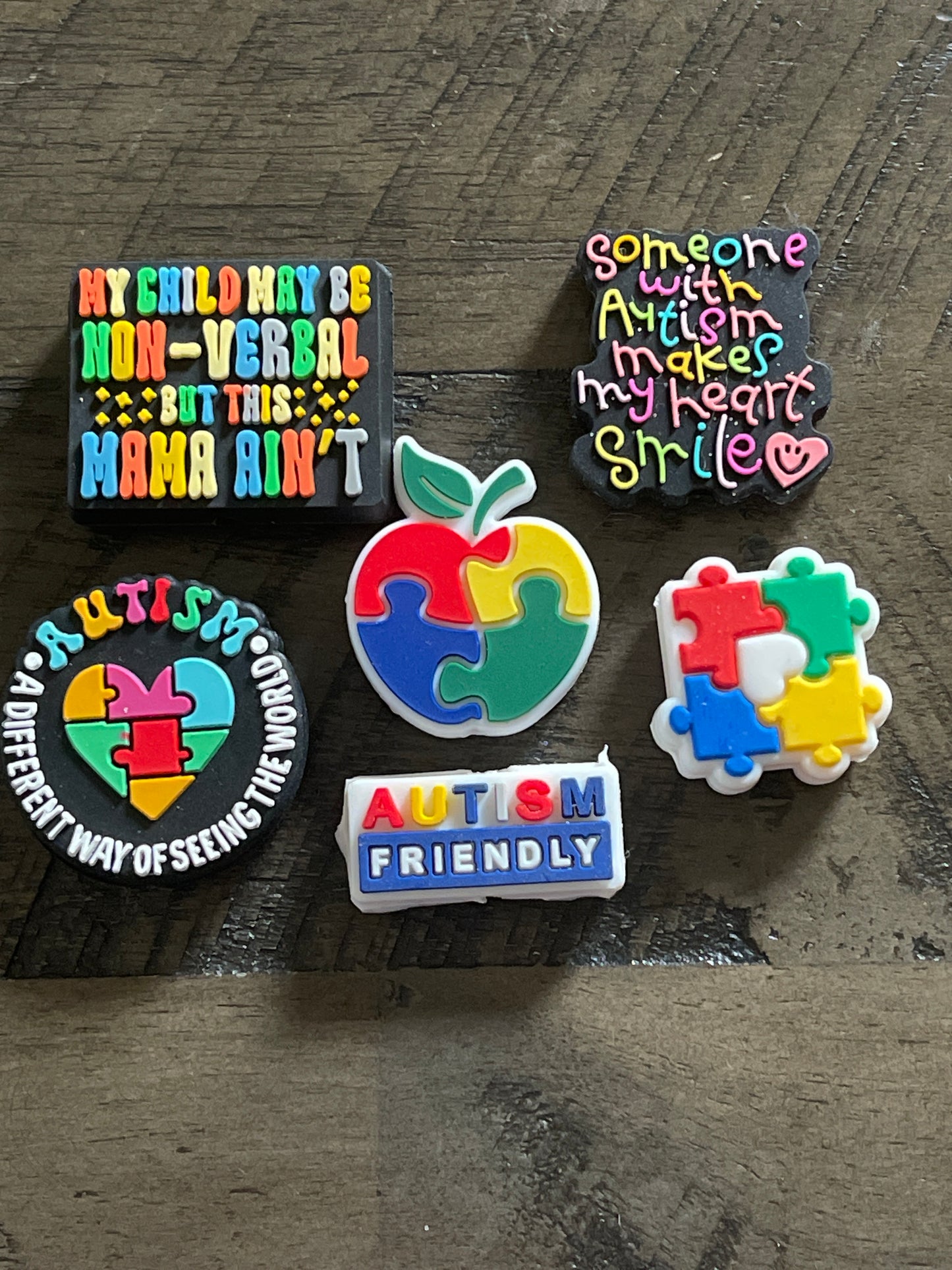 SILICONE FOCALS- AUTISM INSPIRED (6 OPTIONS)