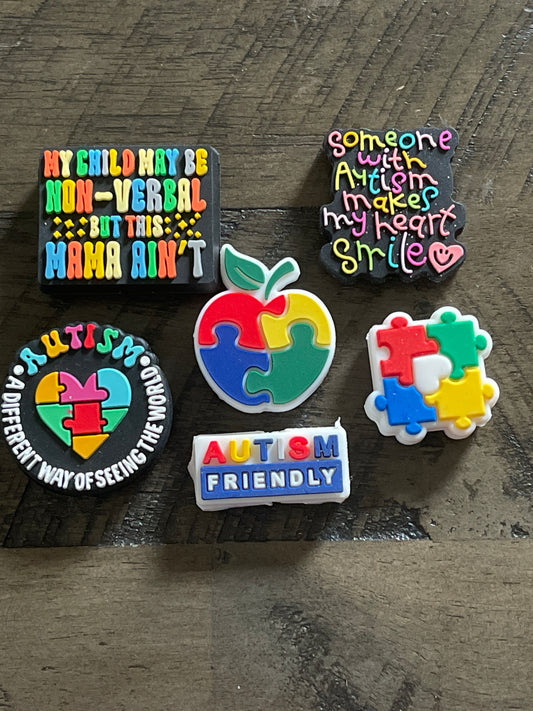 SILICONE FOCALS- AUTISM INSPIRED (6 OPTIONS)