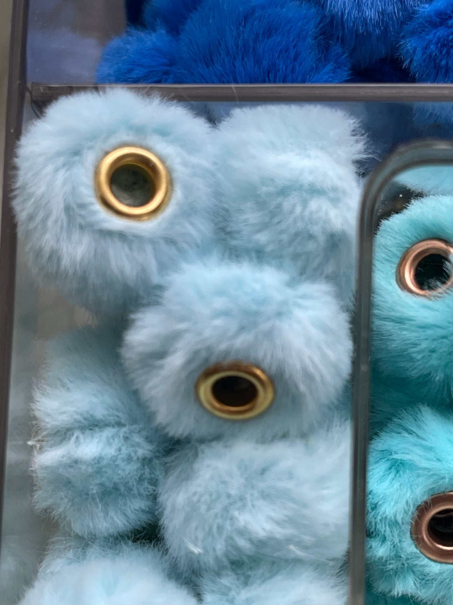 Spacers- 14mm Soft Fuzzy (35 colors)(Faux Rabbit Fur)