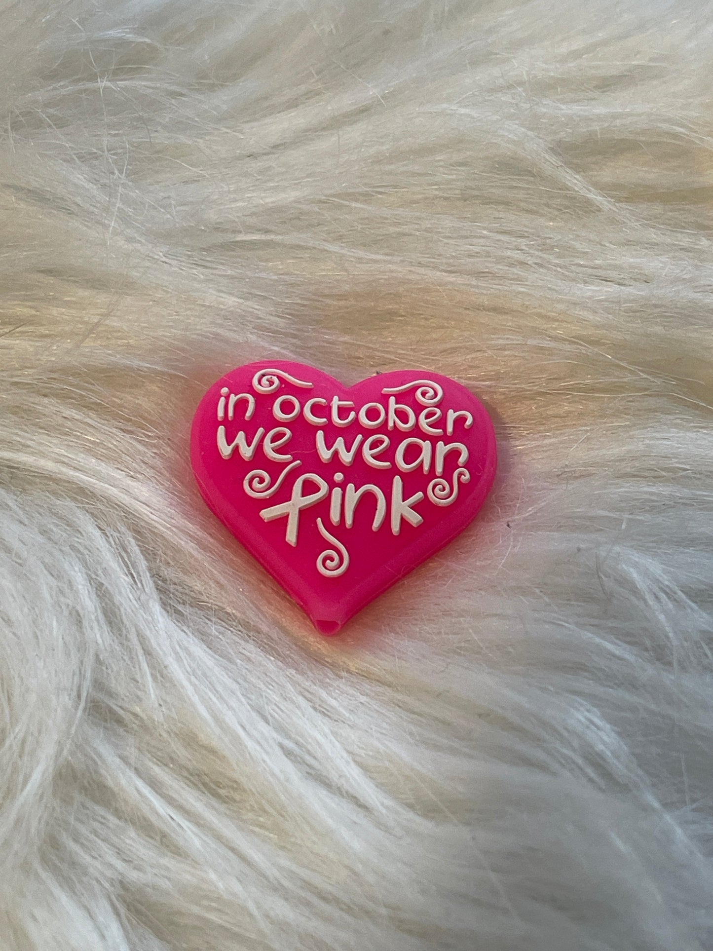 SILICONE FOCAL- Cancer & Ribbons(17 Options)