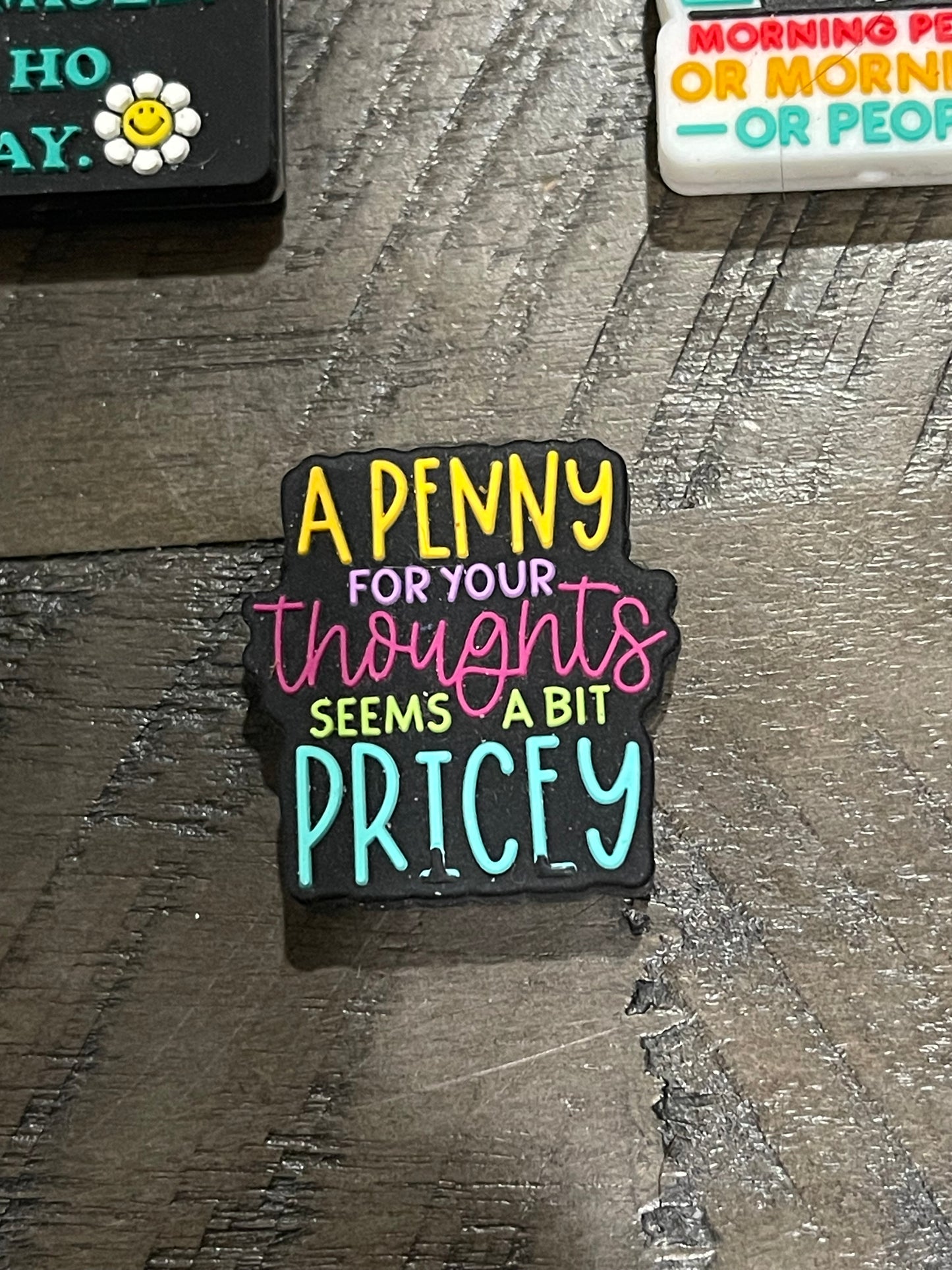 SILICONE FOCAL - Sarcasm Theme-Low Inventory