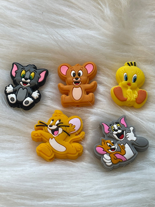 SILCONE FOCAL- Sat Morning Cartoons (Jerry and Tom n Jerry)