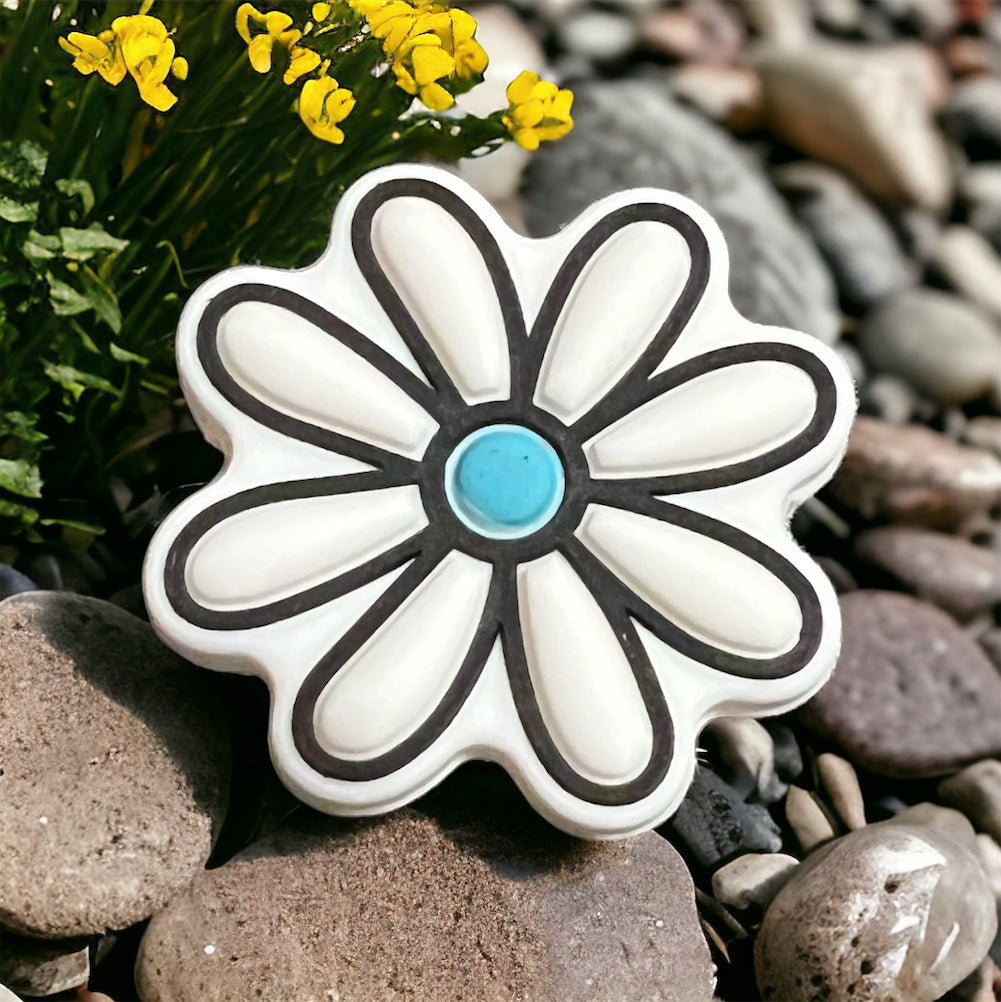 SILICONE FOCAL-Daisy Flowers
