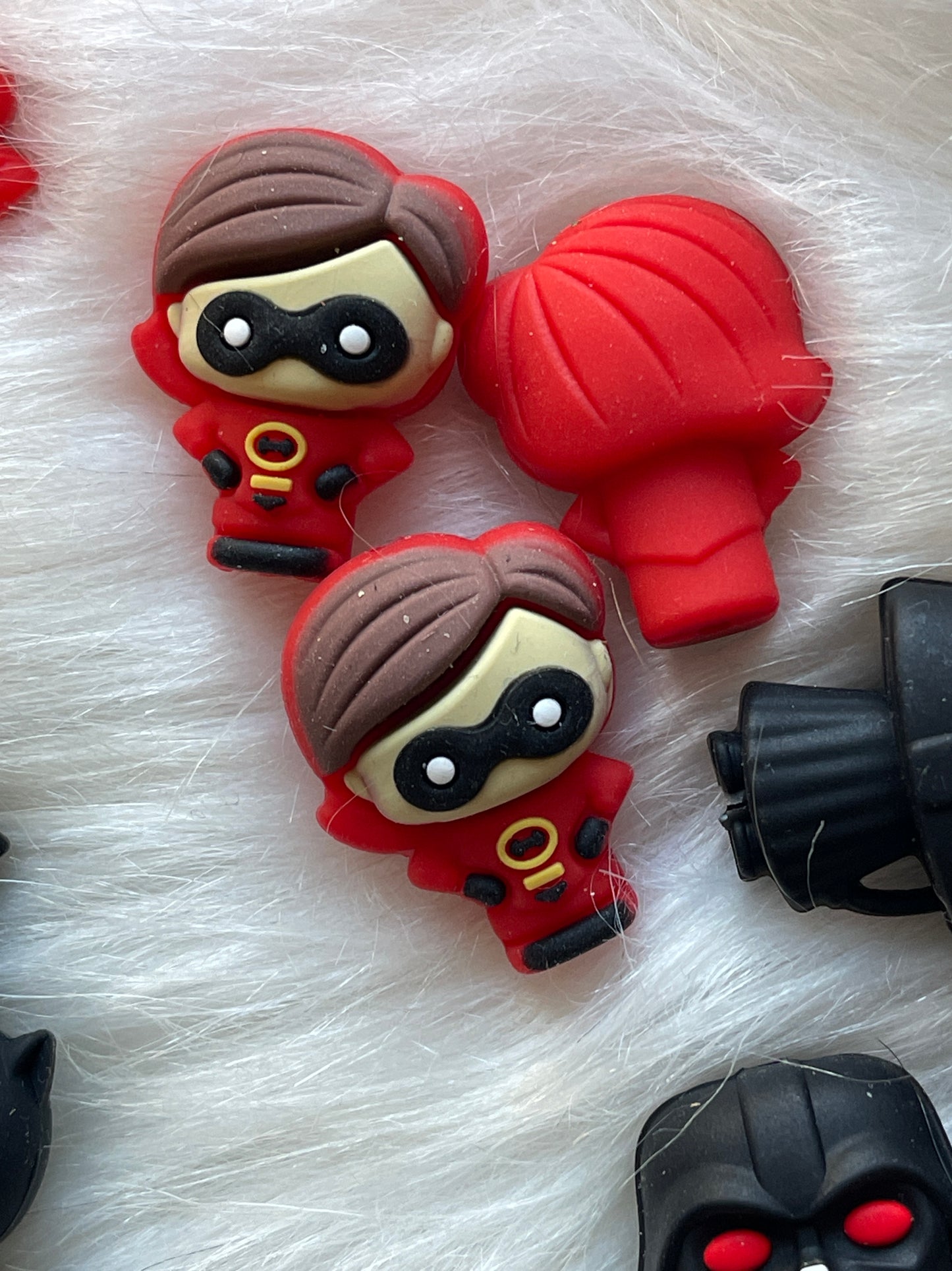 3D SILICONE FOCAL- Kid Movie/Cartoon/Hero (8 Options)