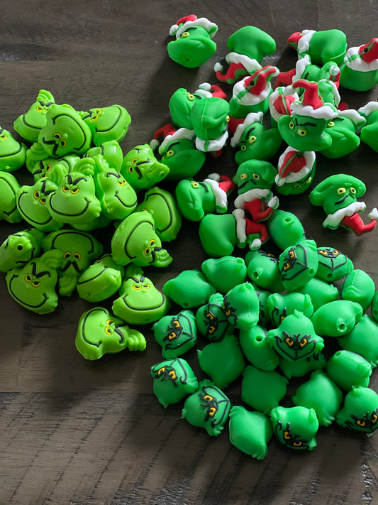 3D SILICONE FOCAL- Grinch-4-3D Options