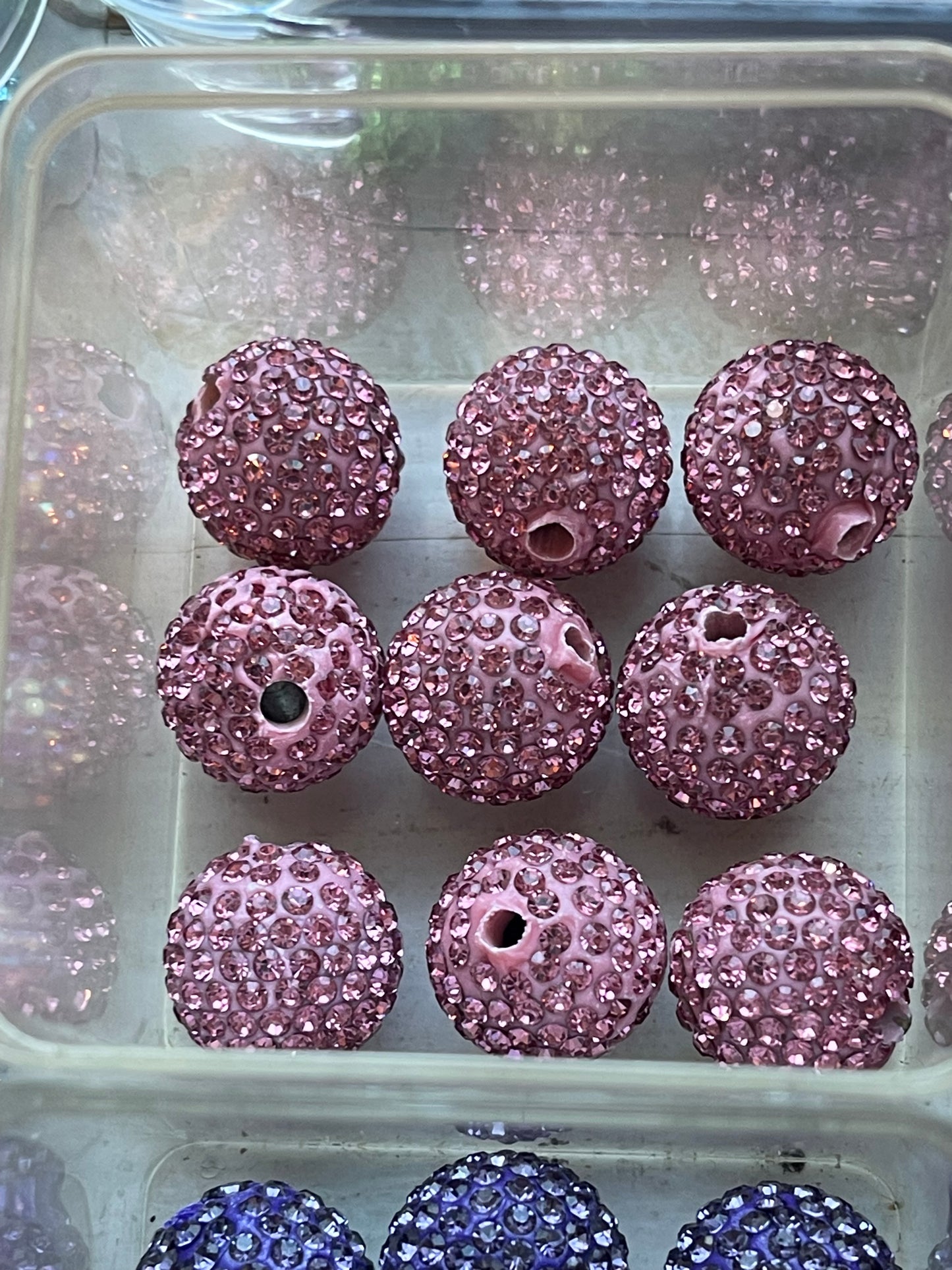 16mm RHINESTONE BEAD (37 OPTIONS)