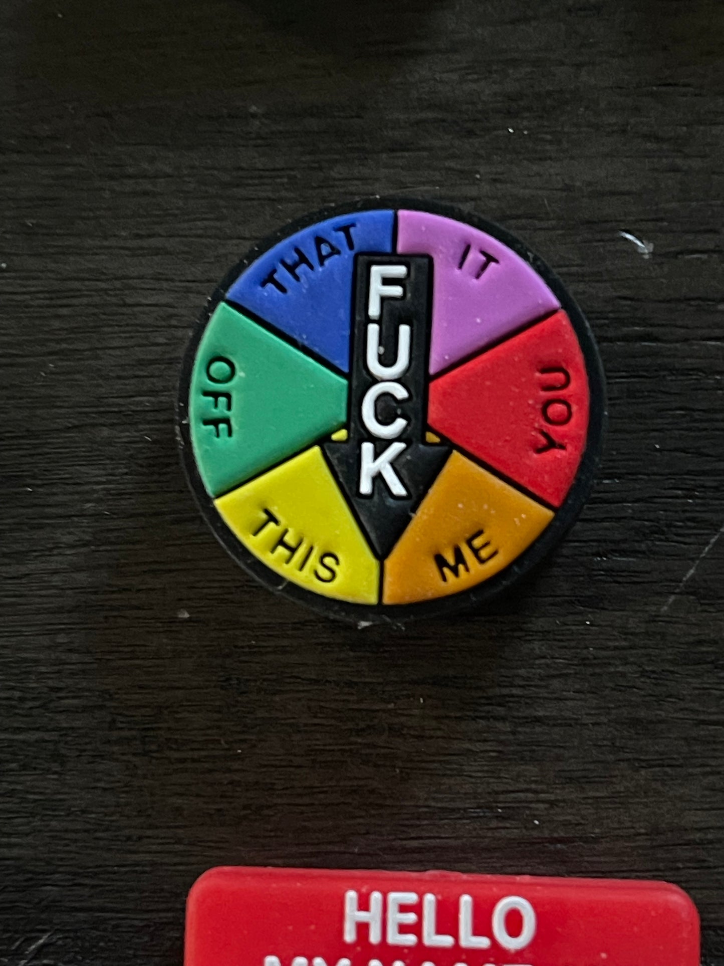 SILICONE FOCAL - Adult/Sarcasm/Swear Theme
