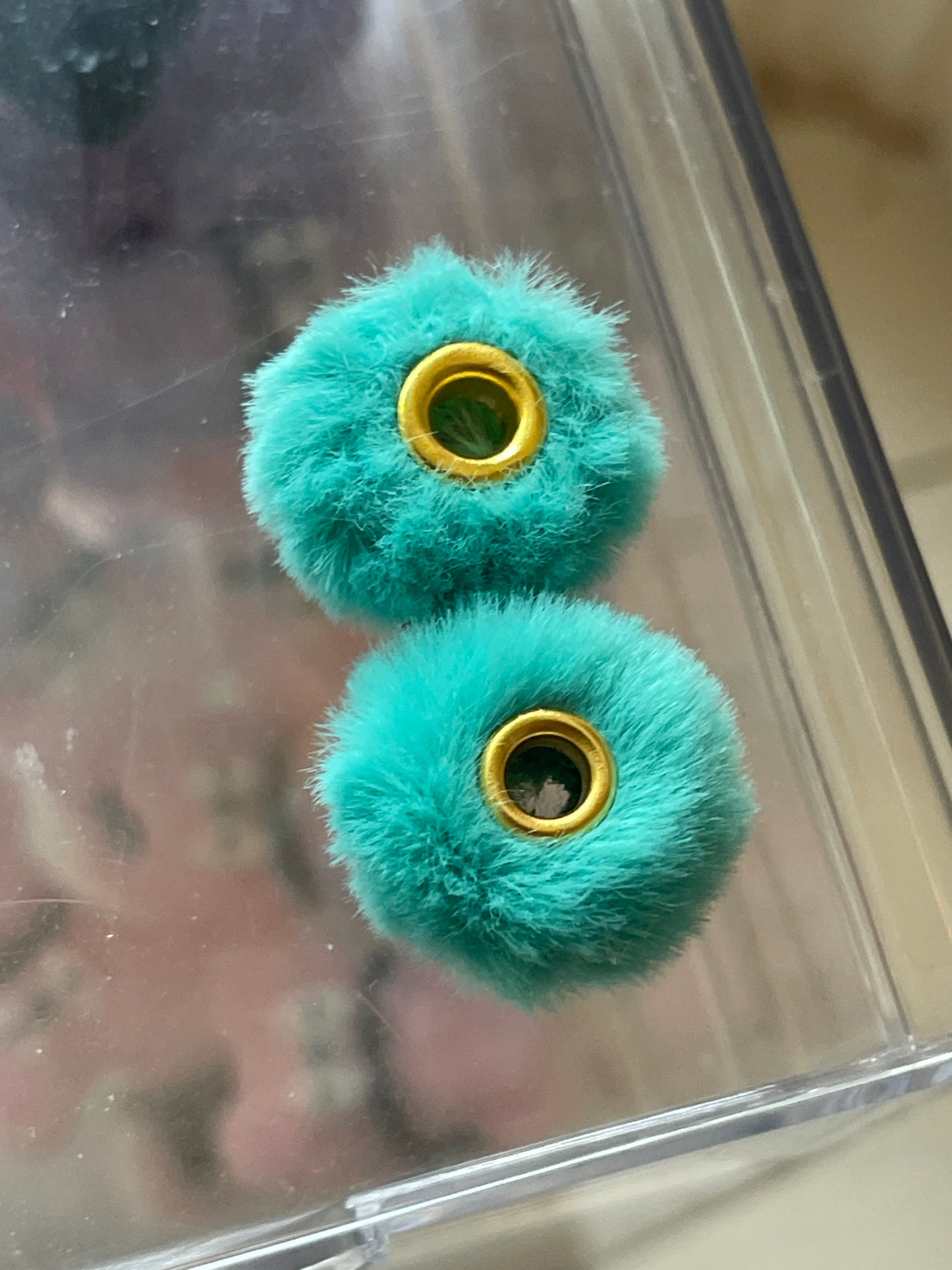 Spacers- 14mm Soft Fuzzy (35 colors)(Faux Rabbit Fur)