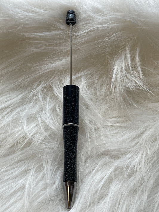 PEN BLANK BLACK METALLIC (quantity discount available)