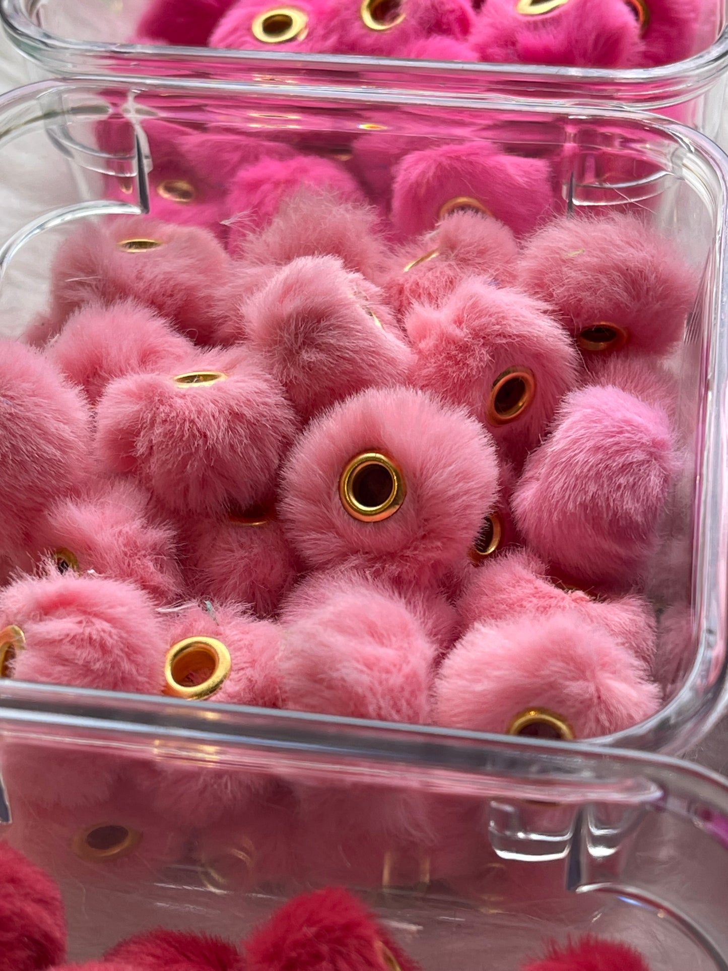 Spacers- 14mm Soft Fuzzy (35 colors)(Faux Rabbit Fur)