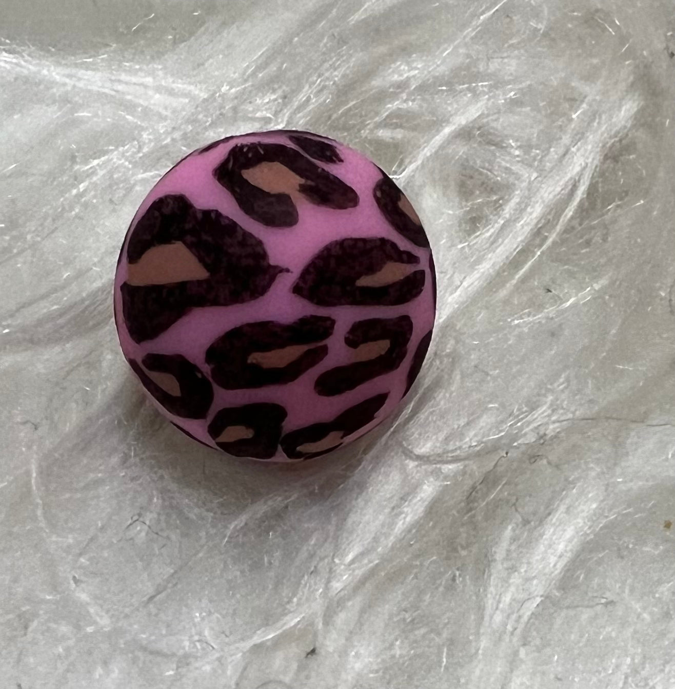 15mm SILICONE BEAD - PRINTED (21 Options)