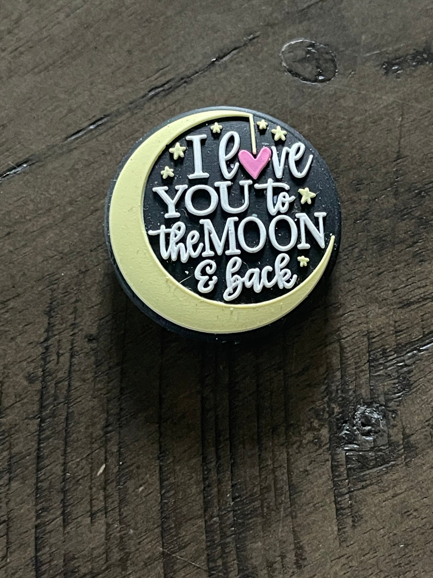 SILICONE FOCAL - Love/Happy Theme-Low Inventory Clearance)