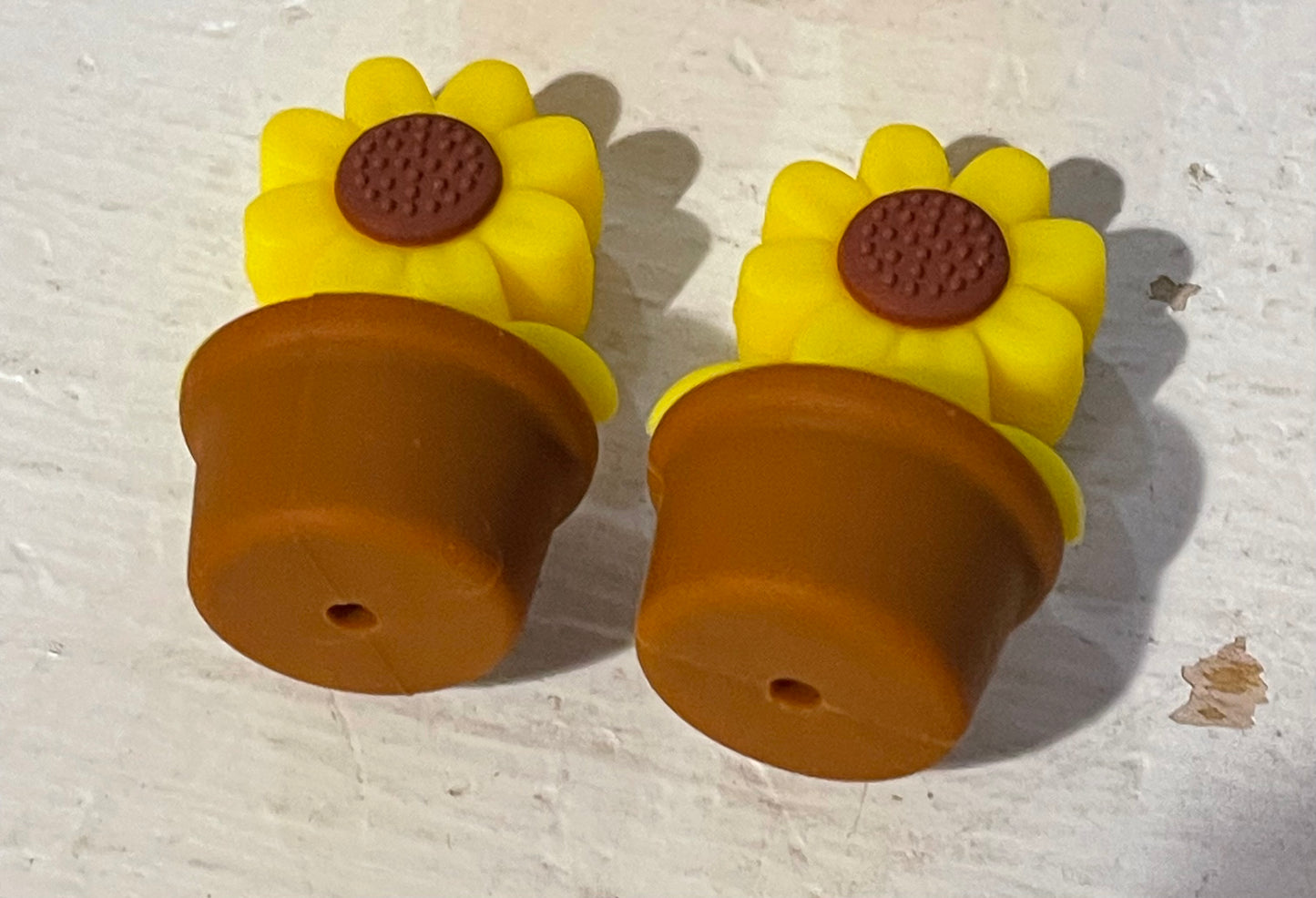 SILICONE FOCAL - Flowers in a Pot (10 options)