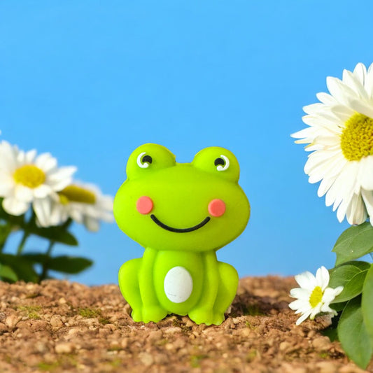 3D SILICONE FOCAL- Froggie- Smiling