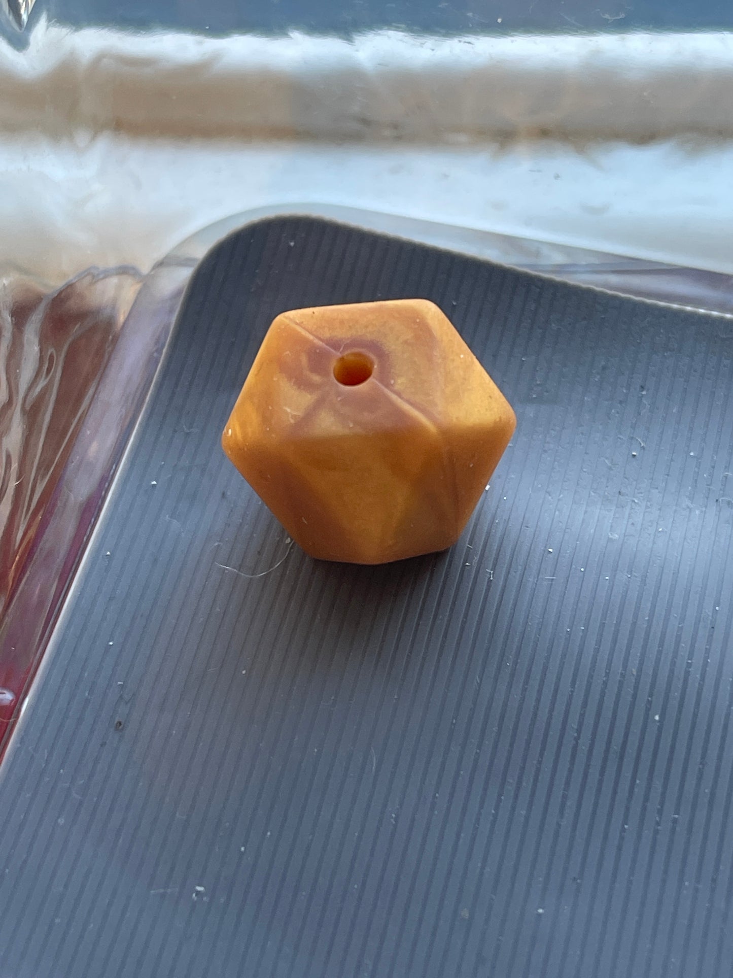 14.3mm SILICONE HEX BEADS (62 Options & Discount Scoop)