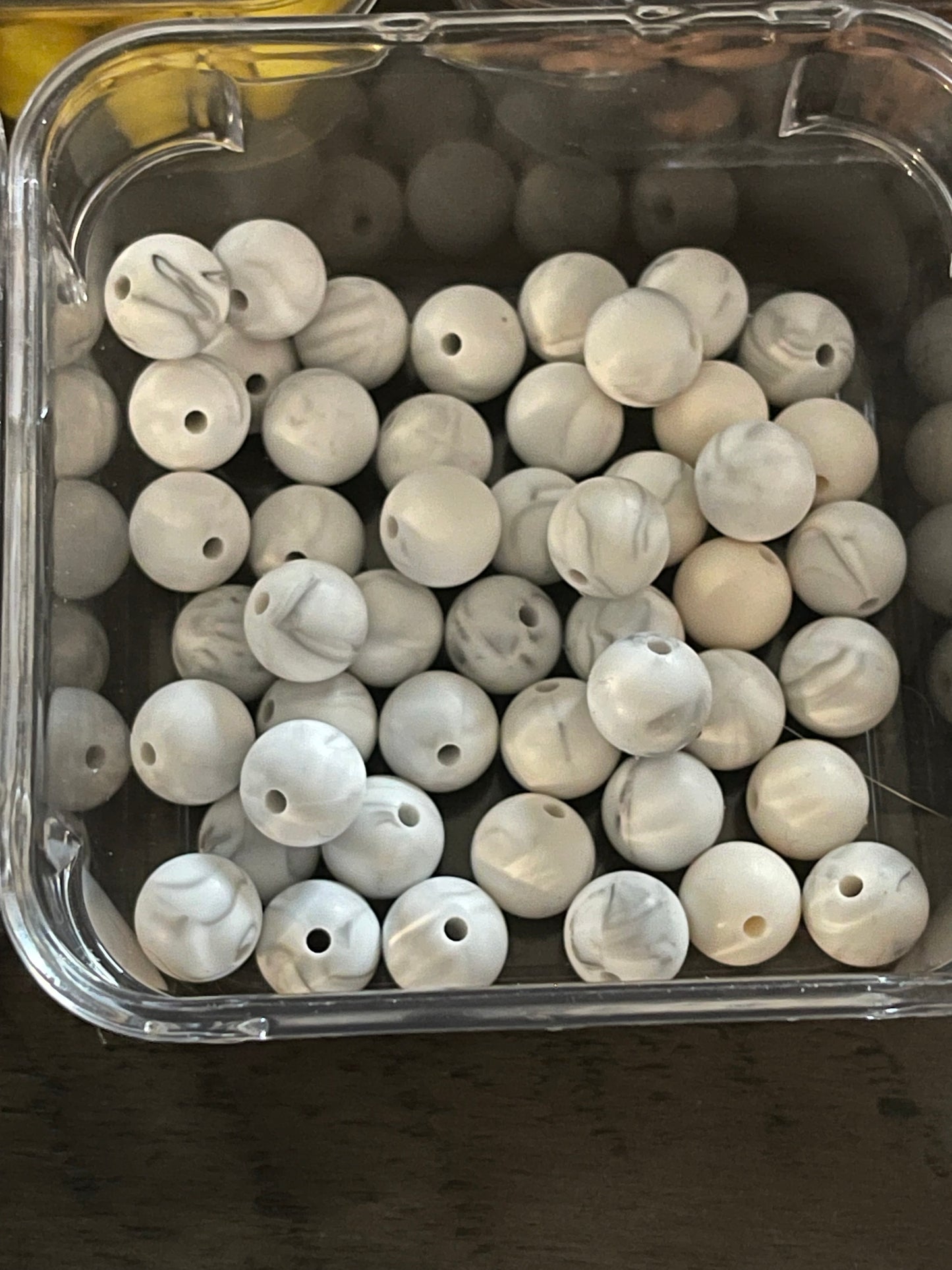 12mm SILICONE BEADS (Multiple Color Variations)