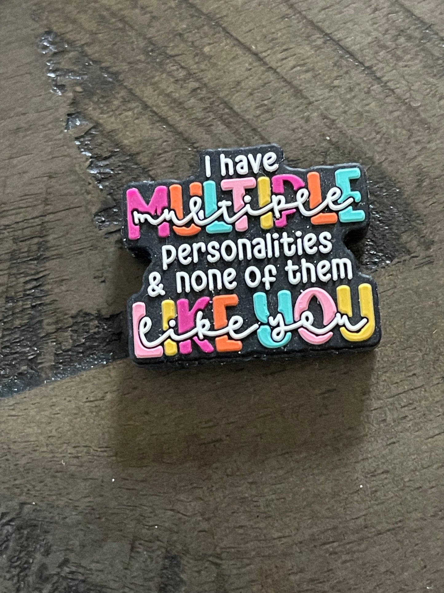 SILICONE FOCAL - Sarcasm Theme-Low Inventory Clearance)